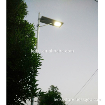 Solar Power solar panel integrated solar street garden light led solar street light
